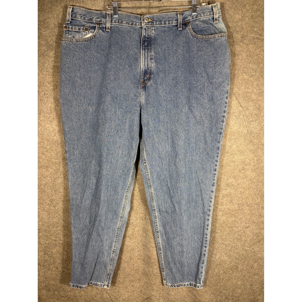 Vintage Levis 550 Relaxed Fit Tapered Leg Jeans Womens 24M Made‎ in USA